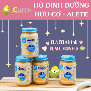 Hũ dinh dưỡng hữu cơ Alete - Đức - Cho bé 6m+