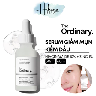 The Ordinary Niacinamide 10% + Zinc 1% - Serum The Ordinary tinh chất kiềm dầu, giảm mụn