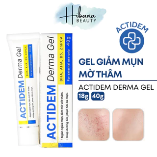 Gel giảm mụn, dưỡng ẩm da ACTIDEM Derma Gel 18gr / 40gr