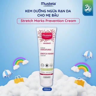 Kem Dưỡng Ngăn Ngừa Rạn Da Cho Mẹ Bầu Stretch Marks Prevention Cream Mustela 150ml