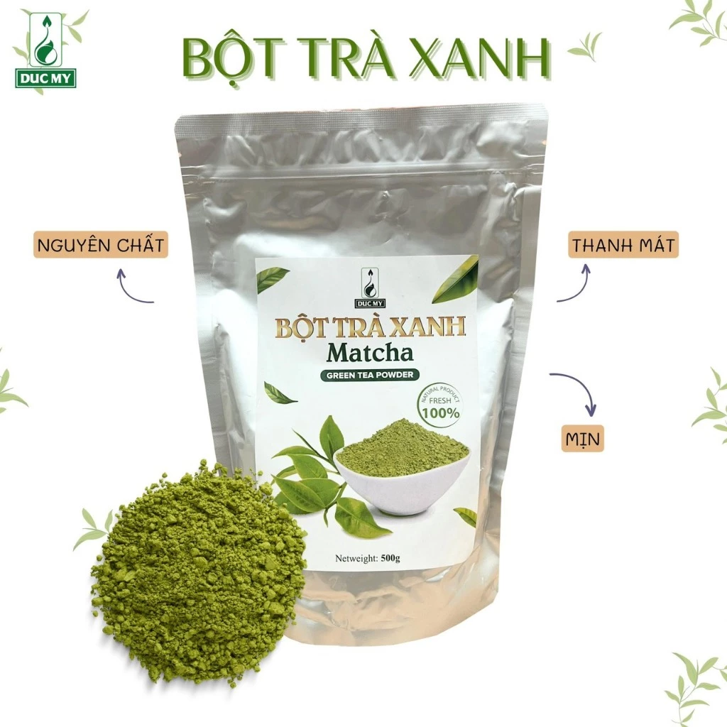 500g BỘT MATCHA NHẬP KHẨU ĐÀI LOAN