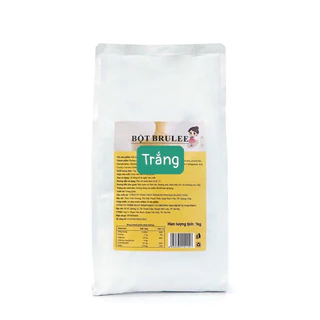 kem trứng nướng cô gái TRẮNG 1kg