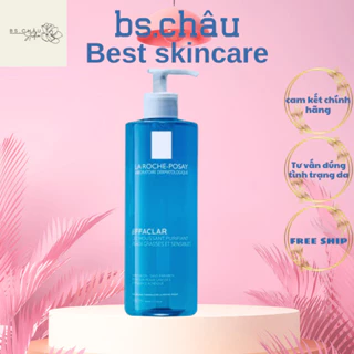 Sữa Rửa Mặt Tạo Bọt La Roche-Posay Effaclar Purifying Foaming Gel Cleanser 400ML-cho da dầu nhạy cảm - bs châu