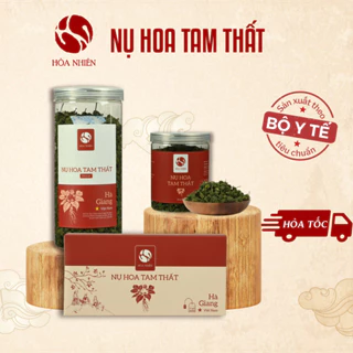 Nụ hoa Tam Thất bao tử, nụ Tam Thất khô pha trà hàng chính hãng Hòa Nhiên loại 1 Hà Giang