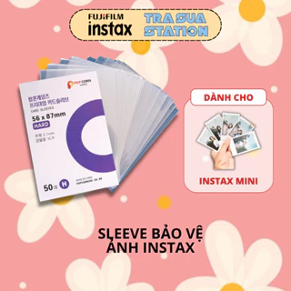 Set Sleeve Bọc Đựng Bảo Vệ Card Idol Kpop/ Ảnh Pola/ Ảnh Instax Mini Trong suốt