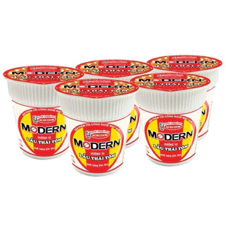 Combo 5 Ly Mì Modern Vị Lẩu Thái 67g