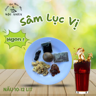 Sâm Lục Vị - Nguyên Liệu Nấu 12 Lít Nước Thơm Ngon, Thanh Nhiệt, Giải Khát