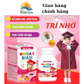 kẹo omega 3 brain