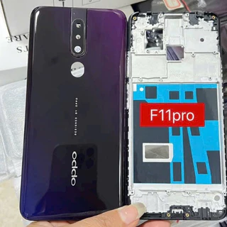 Vỏ và xương  Oppo F11 pro (vỏ gồm: vỏ, kính cam, khay sim chưa bao gồm xương)