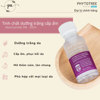 Ampoule Phytotree niacinamide 5% phục hồi sáng da mờ thâm sạm dành cho da khô và treatment 30ml