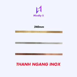 Nẹp inox - Thanh ngang, thanh chặn ecang loa dành cho loa DIY