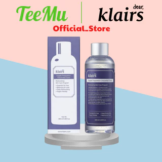 Nước hoa hồng Klairs, Toner Klairs 180ML không mùi, dưỡng ẩm tức thì cho mọi loại da