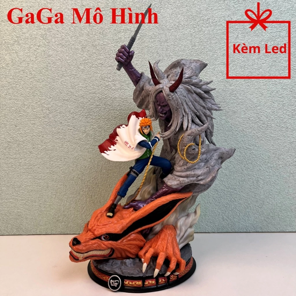 Mô Hình Hokage Đệ Tứ Minato Trong Naruto 24cm Effect Cực Đẹp - GaGaMoHinh (Kèm Led)