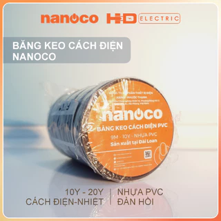 Băng keo cách điện băng dính điện Nanoco hàng chính hãng