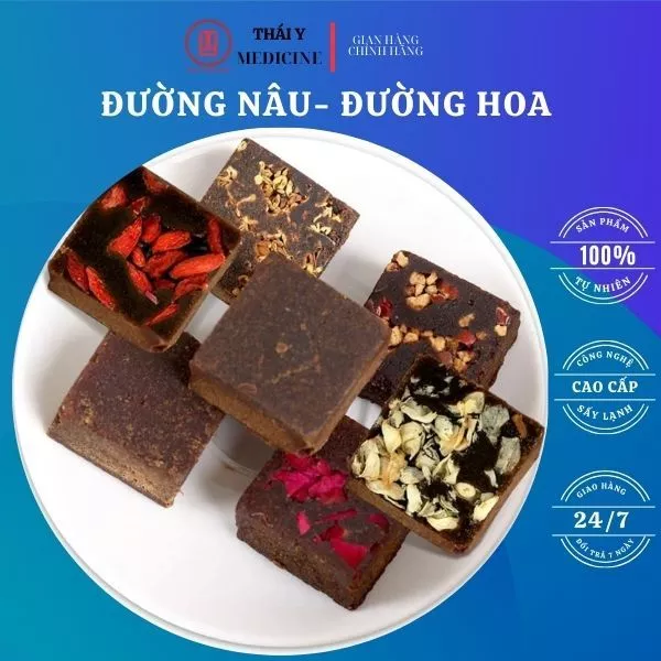 Trà đường nâu- Trà Đường thảo mộc 10 viên hảo hạng