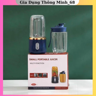 Máy Xay Sinh Tố Juicing Cup 300ML Cầm Tay 6 Lưỡi 2 Cối - Sử Dụng Pin Sạc Cổng USB Siêu Tiện Lợi[AD72]