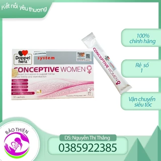 CONCEPTIVE WOMEN hỗ trợ sức khỏe cho NỮ giới