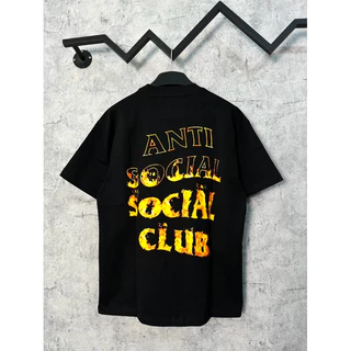 [Ảnh Thật] Áo thun ASSC lửa form rộng nam nữ - Streetwears SG