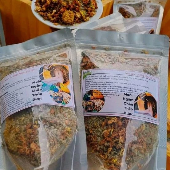 XẢ KHO muối ngâm chân tây bắc của dân tộc Dao Đỏ Sapa ( dùng được 40-50 lần)