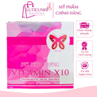 SET KÍCH TRẮNG VITAMIN X10 MYÔ ( Kích Trắng Mạnh Gấp 10 lần)