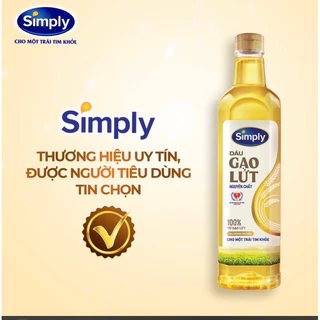 Dầu gạo lứt Simply