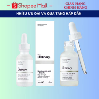 Tinh Chất The Ordinary Niacinamide 10% + Zinc 1% giảm mụn, mờ thâm, thu nhỏ lỗ chân lông 30ml