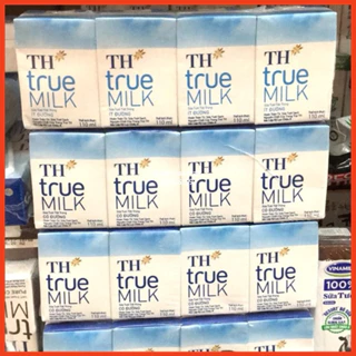 Lốc 4 Hộp Sữa TH True Milk Hộp 110ml Có Đường/Ít đường