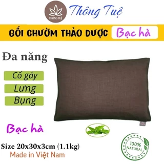 Gối chườm nóng Đa Năng thảo dược BẠC HÀ - Gối Thảo Dược Spa