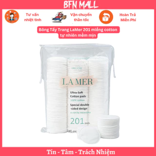 Bông Tẩy Trang LaMer 201 miếng cotton tự nhiên mềm mịn