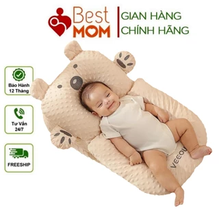 Gối Chống Trào Ngược VEEOU Cho Bé Cao Cấp, Gối Chống Sặc Cho Bé Và Đệm Định Hình Ngủ Đúng Tư Thế - THẾ HỆ MỚI