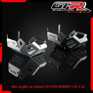 [Chính hãng] Bảo vệ gầm xe / bợ gầm xe nhôm 2D GTRS MONKEY 4 số