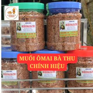 Hộp 500g Chính hiệu 100% MUỐI ÔMAI BÀ THU, chấm hoa quả siêu ngon, đặc sản Hà Nội