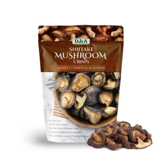 Nấm hương sấy giòn Extaste shiitake mushroom crisps 155g - nấm đông cô Healthy care extaste