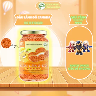 Hạt dinh dưỡng  ăn dặm cho bé,Hạt Đậu Lăng Đỏ Ecofood 130g cho trẻ từ 6 tháng tuổi