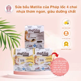 Sữa Bầu MATILIA Vỉ 4 Hộp X 200ML (PHÁP)