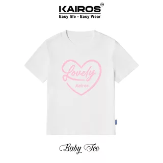 Áo Thun Baby Tee Kairos Phông Unisex Local Brand 100% Cotton Cao Cấp 2 Chiều Mẫu Lovely