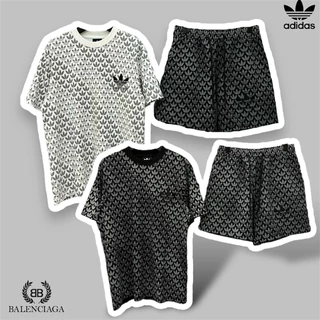 ⚡️[ĐẠT BIGSIZE ] - Bộ Adidas x Balen Cao cấp Logo Thêu 65-110KG