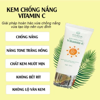 Kem Chống Nắng Vitamin C ngăn ngừa lão hoá chống tia UV