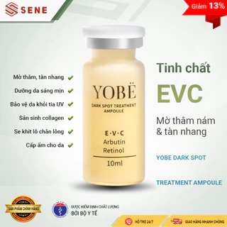 Tinh chất EVC Yobe giảm thâm nám và tàn nhan, dưỡng da sáng mịn, cấp ẩm cho da 10ml - chính hãng