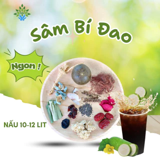 Sâm Bí Đao Hạt Chia giúp mát gan, thanh lọc, giảm cân, đẹp da, thanh nhiệt … (Nấu 5 Lit Nước )