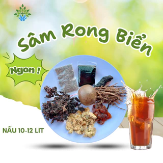 Set Sâm Rong Biển Nấu 10-12 Lit Nước Giải Khát, Giải Nhiệt, Thanh Mát, Thơm Ngon