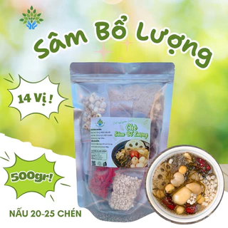 Set Sâm Bổ Lượng 500gr đẹp da, giải khát, thanh nhiệt, bồi bổ