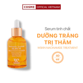 Tinh chất Serum Wskin Niacinamide Treatment căng bóng dưỡng trắng giảm thâm 40ml WSR01