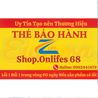 Thẻ bảo hành shop Onlife store