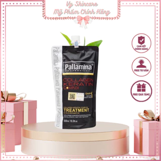 Kem ủ phục hồi tóc hư tổn Pallamina Collagen Keratin Complex 500ml