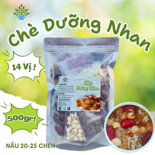 Chè Dưỡng Nhan Tuyết Yến 14 vị 500gr đẹp da, giảm cân, giải nhiệt…