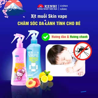 (CÓ VIDEO SHOPEE) Xịt muỗi hàng nhật nội địa bảo vệ trẻ khỏi muỗi đốt - Kenbi beautiful