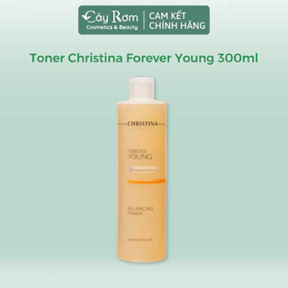 Toner nước hoa hồng làm sạch dịu nhẹ Christina Forever Young 300ml | Cây Rơm Cosmetics