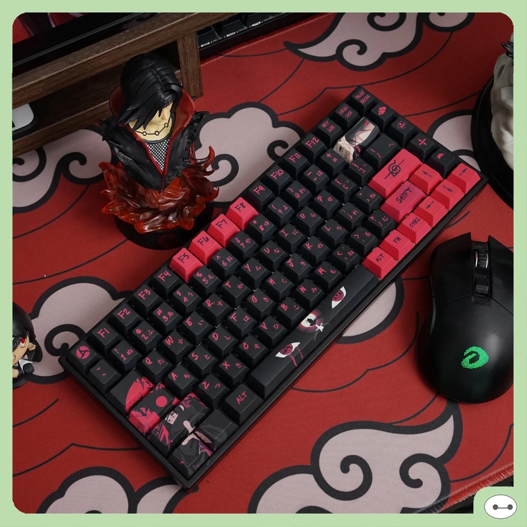 BỘ KEYCAP ITACHI PBT CHERRY PROFILE 126 PHÍM