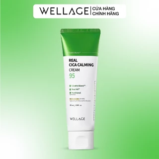 Kem dưỡng da Wellage Real Cica Calming 95 Cream 50ml (mới)